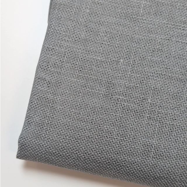 Zweigart 28Ct Cashel Linen Smokey Pearl 19"x27" (Wide Quarter)