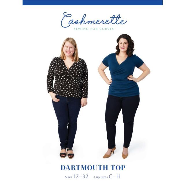 DARTMOUTH TOP - Size 12-28 by Cashmerette