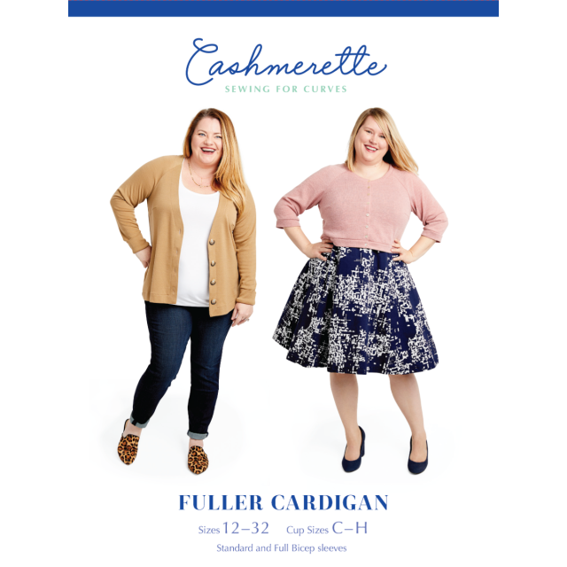FULLER CARDIGAN- Size 12-32 by Cashmerette