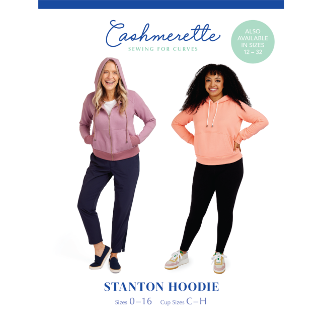 STANTON HOODIE - Size 0-16 by Cashmerette