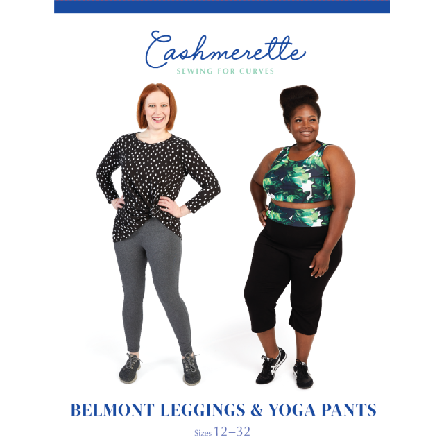 BELMONT LEGGINGS AND YOGA PANTS- Size 12-32 by Cashmerette