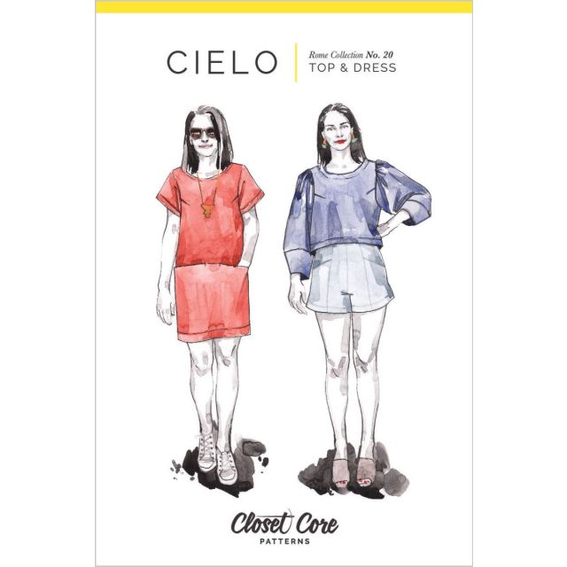 Closet Core - Cielo - Shirt & Shirtdress  Pattern