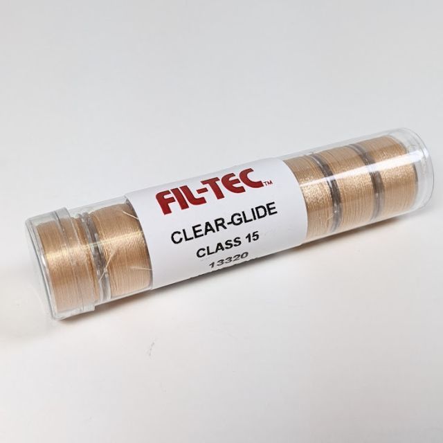 LIGHT TAN - Fil-Tech Clear Glide Class 15 pre-wound bobbins CLASS 15 Set of 8