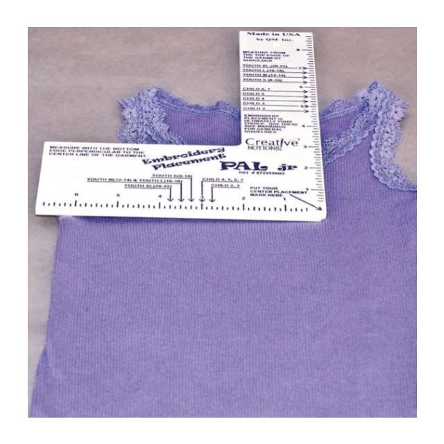 Embroidery Placement Ruler Junior