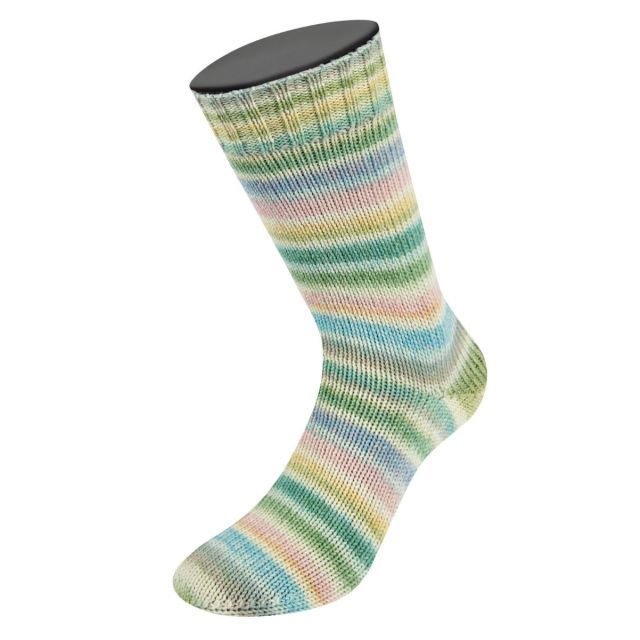 Cool Wool 4 Socks Print - Col. 756 - 100g Skein 4ply Merino Sock Yarn by Lana Grossa