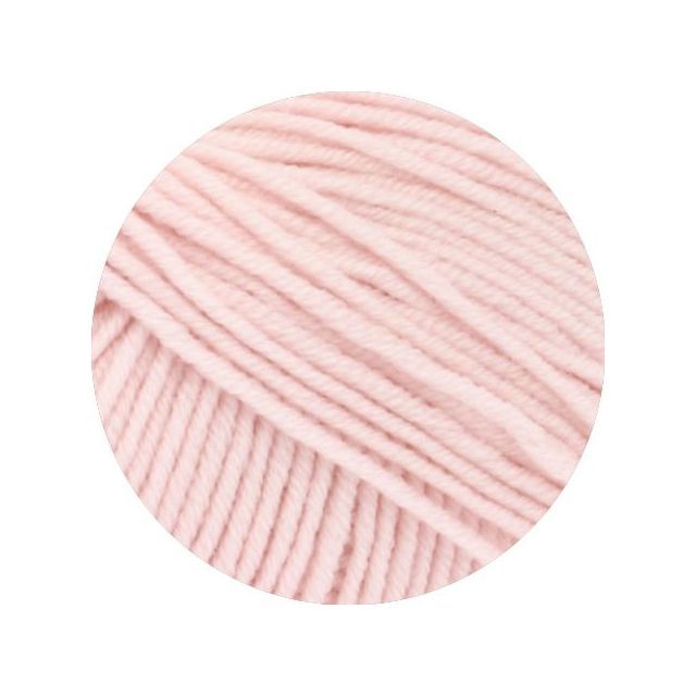Cool Wool Big - Classic Merino Yarn - Pale Pink Col. 605 - 50g Skein by Lana Grossa