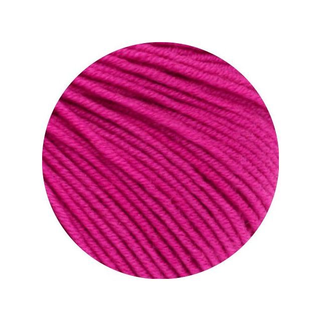 Cool Wool Big - Classic Merino Yarn - Cyclamen Pink Col. 690 - 50g Skein by Lana Grossa