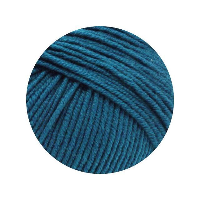 Cool Wool Big - Classic Merino Yarn - Dark Petrol Col. 979 - 50g Skein by Lana Grossa