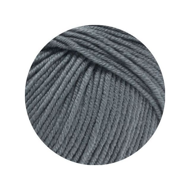 Cool Wool Big - Classic Merino Yarn - Steel Grey Col. 981 - 50g Skein by Lana Grossa