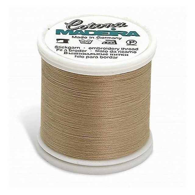 Madeira - Cotona No.80 Tan Col. 735 - 100% Mercerized Cotton