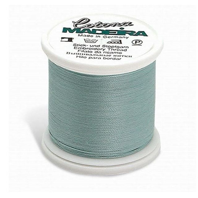 Madeira - Cotona No.80 Pale Aqua Col. 744 - 100% Mercerized Cotton