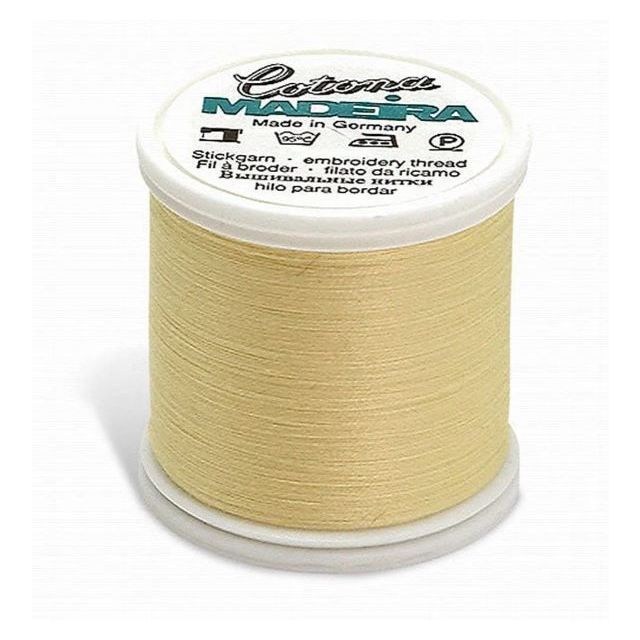 Madeira - Cotona No.80 Pale Yellow Col. 610 - 100% Mercerized Cotton