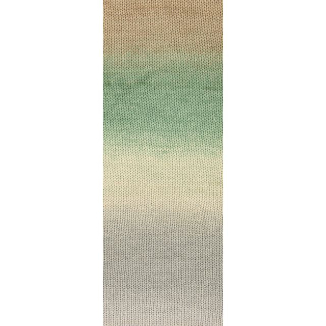 COTONELLA - Pima cotton yarn - Beige/Grey/Mint/Turquoise Col. 10 - 100g Skein by Lana Grossa