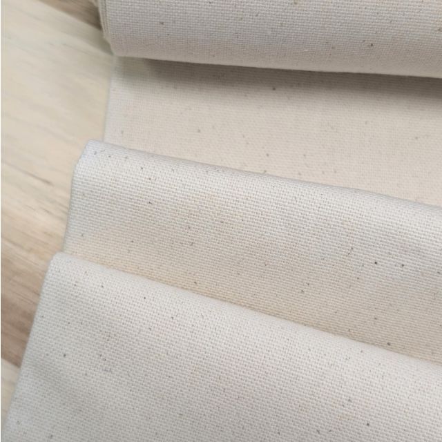 Natural Cotton Canvas - Unbleached
