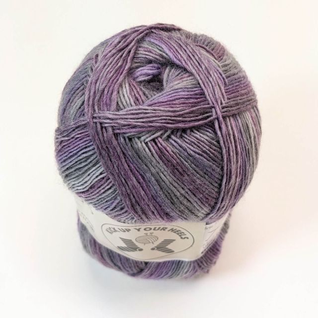 Countess Kick Up Your Heels Sock Yarn - Storm - 100g