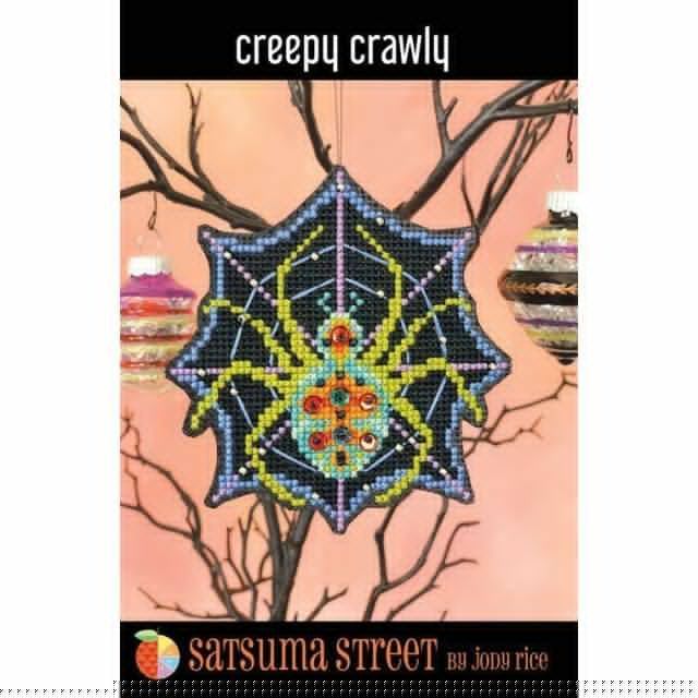 Cross Stitch Kit Halloween Collection - Creepy Crawly - by Satsuma Street
