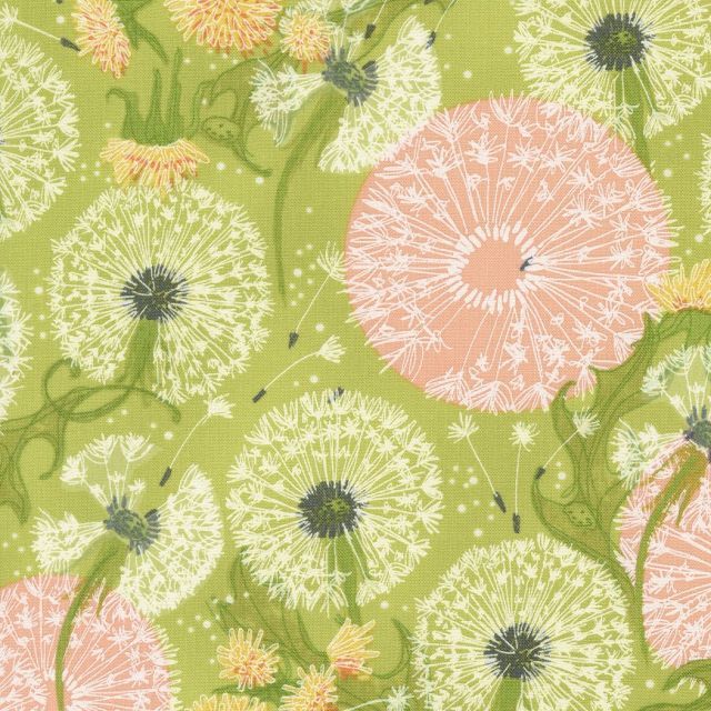 100% Cotton - Dandi Duo by Robin Pickens  - Grass per 1/2m