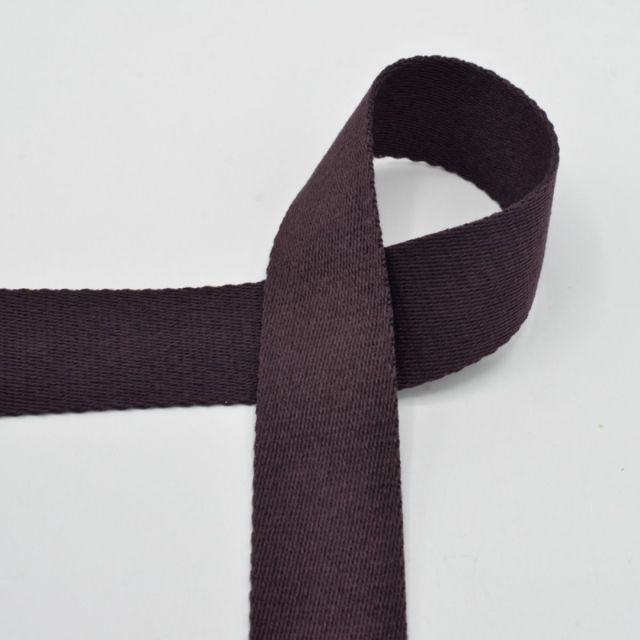 Webbing - 40mm Strapping - Chocolate Col. 558 (Cotton/Poly Blend)