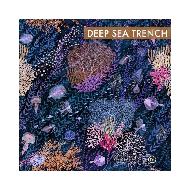 Organic Jersey Knit - Deep Sea by Rebecca Reck
