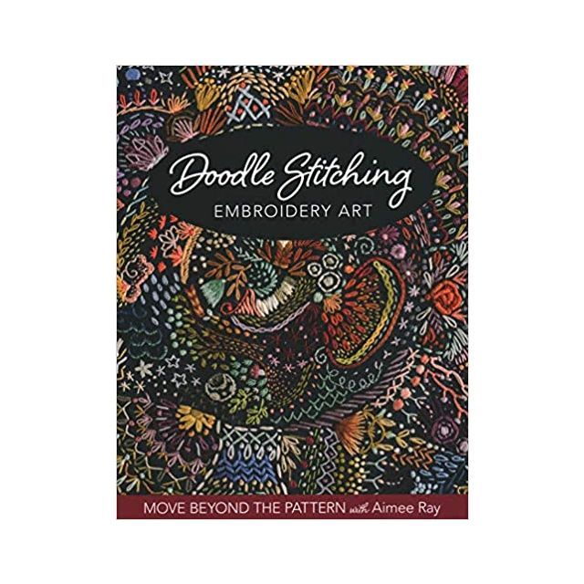 Doodle Stitching Embroidery Art - Book