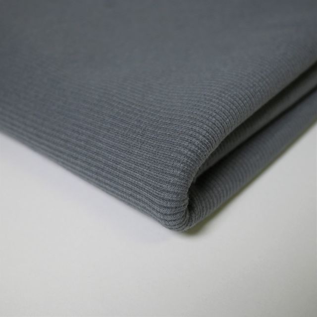 Ribbed Jersey "Riley" - Porpoise Grey