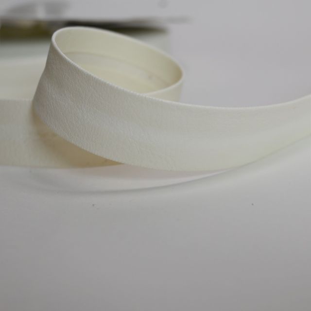 Faux Leather Bias Tape 20mm - Off White Col. 100