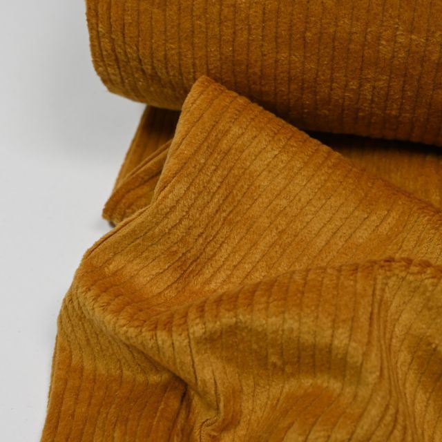 6 Wales Corduroy with Stretch - Mustard Yellow