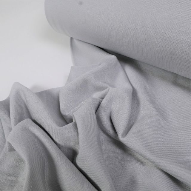 Modal French Terry Solid - Light Grey (col. M22)