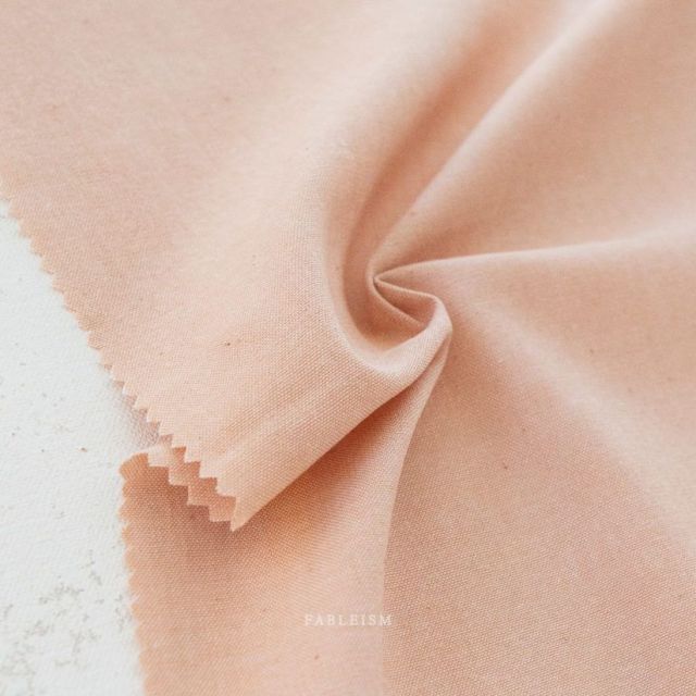 Fableism Everyday Chambray Bamboo/Cotton Blend - Merit Pink (col. 14) 1/2m