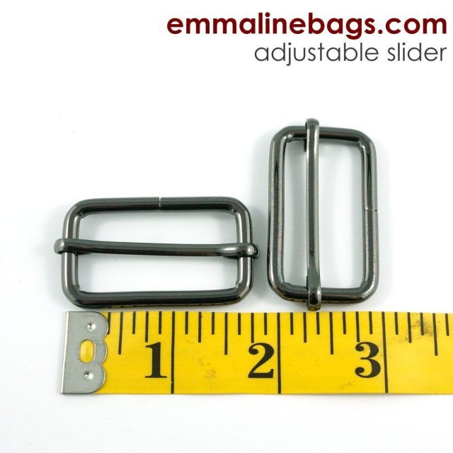 Adjustable Sliders - 38mm - Gunmetal