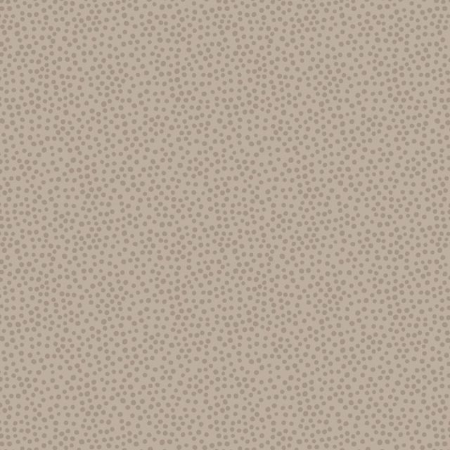 Winter in Bluebell Wood Flannel by Lewis & Irene - Light Chestnut Dots
