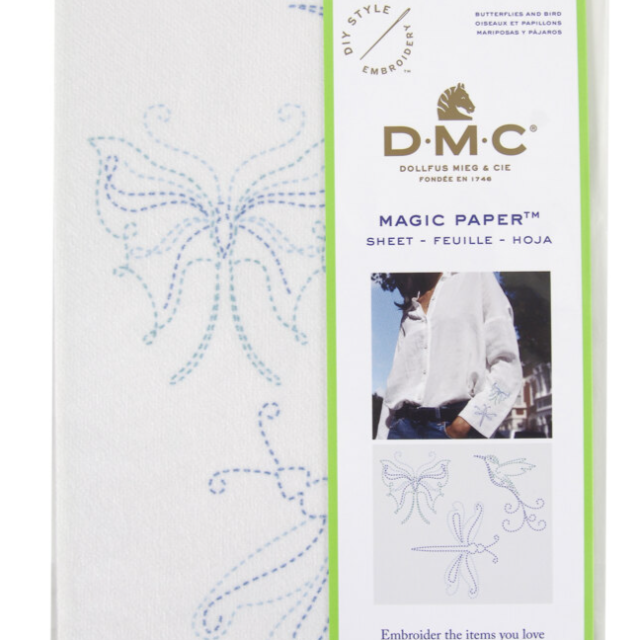 DMC Butterflies and Birds Collection Embroidery Magic PaperTM
