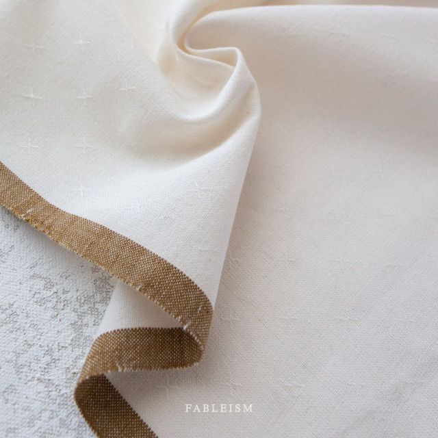 Fableism Sprout Woven 100% Cotton - Sugar Col.00 1/2m