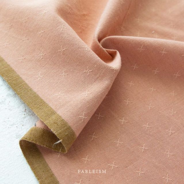 Fableism Sprout Woven 100% Cotton - Rose Clay Col.135 1/2m