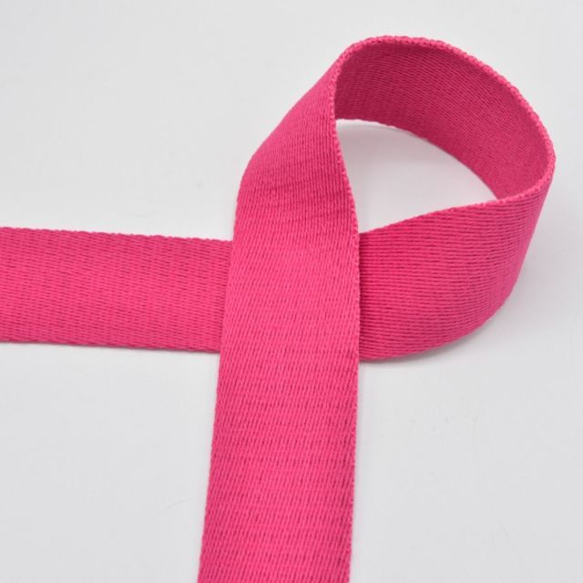 Webbing - 40mm Strapping - Fuchsia Col. 517 (Cotton/Poly Blend)