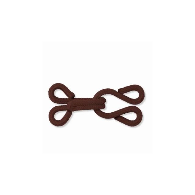 PRYM - Fur Hooks and Eyes Closures BROWN - 3 sets (261454)