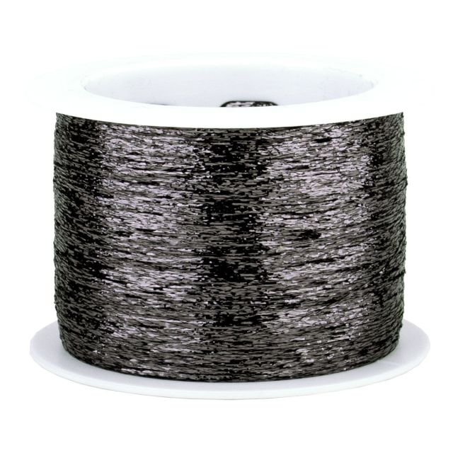 Glitter Yarn for Knitting-In 1000m - Graphite by Woolly Hugs