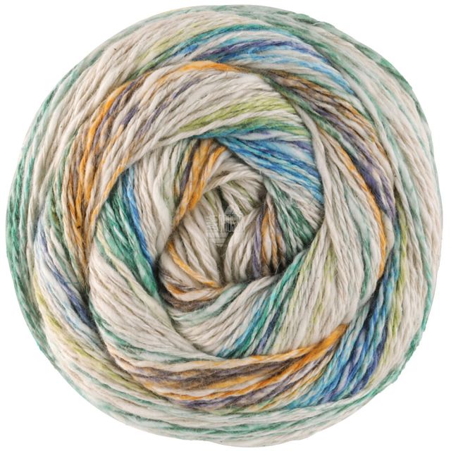 GOMITOLO "Hippie" Col. 3033 Textured Cotton/Hemp/Linen Yarn - 100g Skein by Lana Grossa