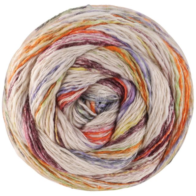 GOMITOLO "Hippie" Col. 3035 Textured Cotton/Hemp/Linen Yarn - 100g Skein by Lana Grossa