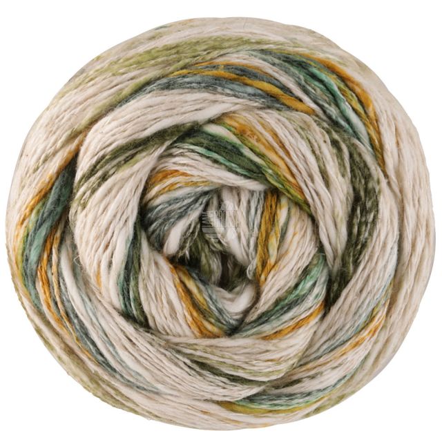 GOMITOLO "Hippie" Col. 3037 Textured Cotton/Hemp/Linen Yarn - 100g Skein by Lana Grossa