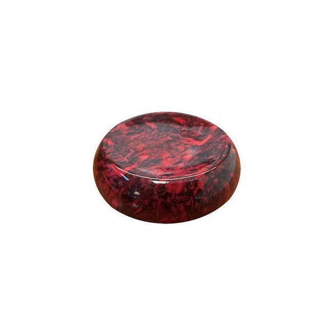 Magnetic Pin Cusion with Snap on Cover - Grabbit Swirl - Red