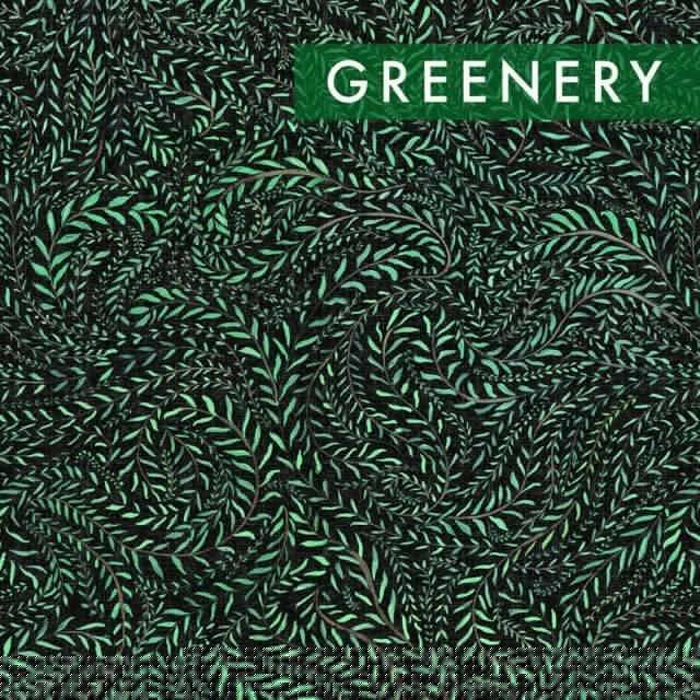 Cotton Woven - Greenery  By Rebecca Reck