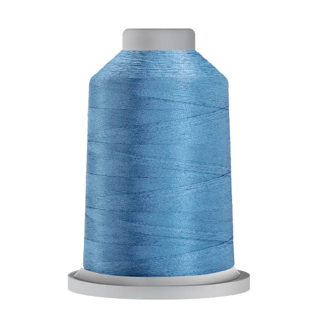 Hawaiian Blue- Glide King Spool 5000m Polyester Thread with high sheen