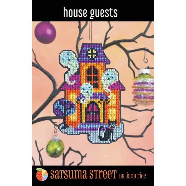 Cross Stitch Kit Halloween Collection - House Guests - by Satsuma Street
