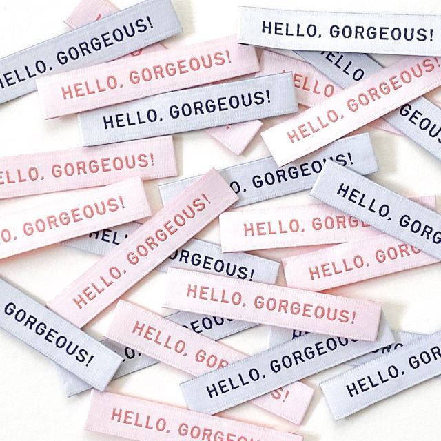 "Hello Gorgeous" Labels by KATM