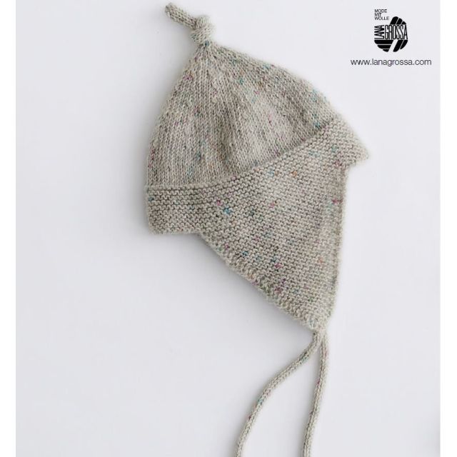 Baby Hat Cool Wool Extrafine - Design 09 Infanti 02 - Lana Grossa