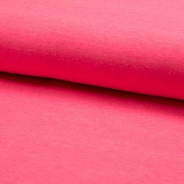 Neon Pink Solid - Jersey