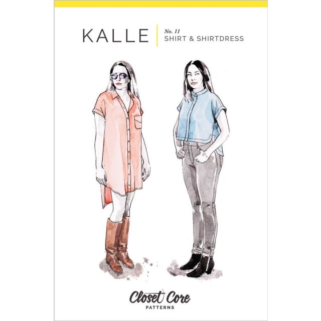 Closet Core - Kalle- Shirt & Shirtdress  Pattern