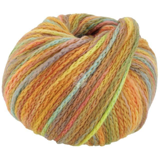 Cool Merino Big Color - Yellow/Green/Blue/Pink Col. 403 - 50g Skein by Lana Grossa