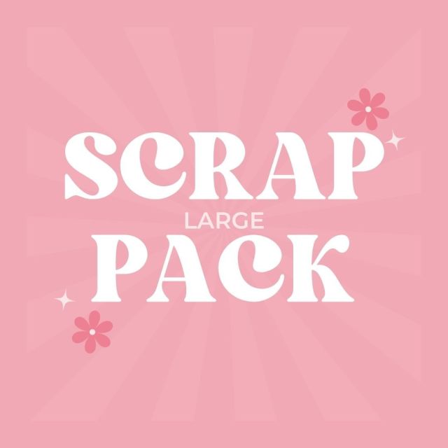 LARGE - FABRIC SCRAP PACK